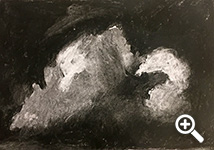 Drawing of clouds