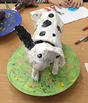 Model of a rabbit