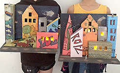 Models of urban cityscapes