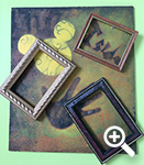 A painting assemblage