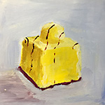 Cake painting of a french fancy