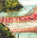 Painting a landscape